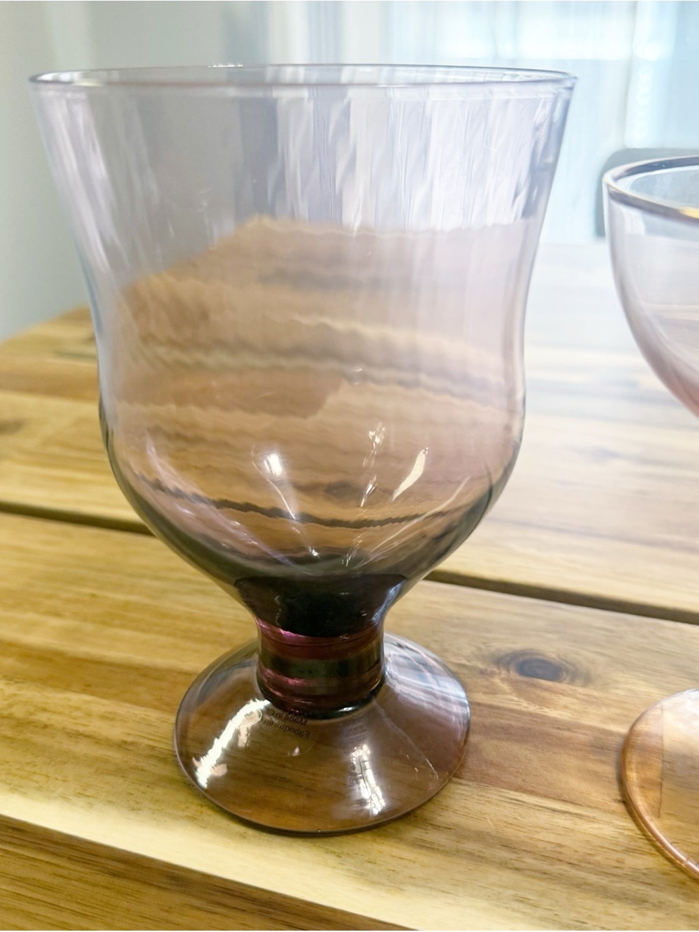 Anthropologie Assorted Set of 7 Glass Coupe Champagne Juice Glasses Multicolor - Picture 8 of 10